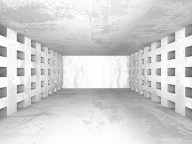 geometrik beton mimari arka plan