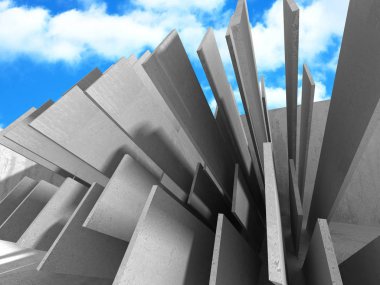 Beton oda duvar İnşaat 