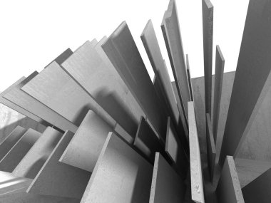 Karanlık Bodrum boş odası iç 