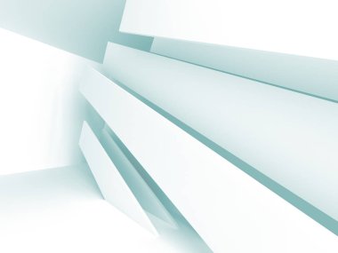 Modern beyaz mimari arka plan