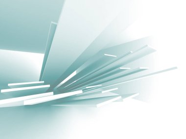 Modern beyaz mimari arka plan