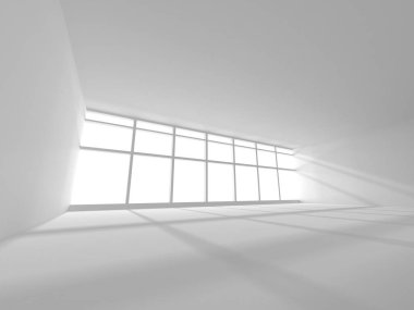 Modern beyaz mimari arka plan