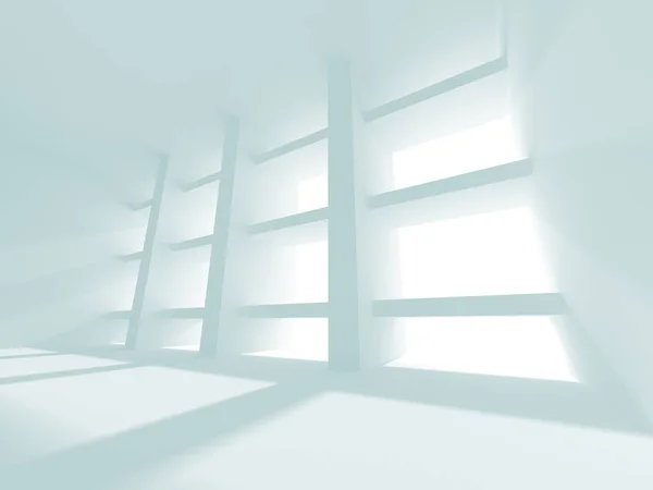 Moderne weiße Architektur Hintergrund — Stockfoto