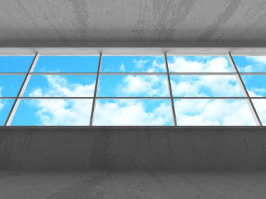 Beton oda duvar İnşaat 