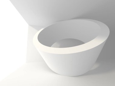 Modern beyaz mimari arka plan