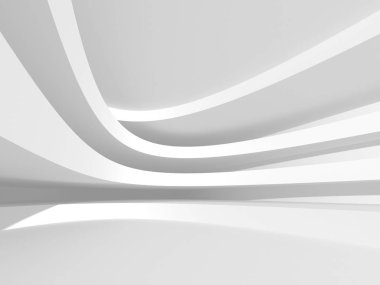 Modern beyaz mimari arka plan