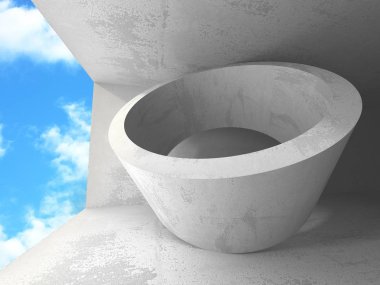 Beton oda duvar İnşaat