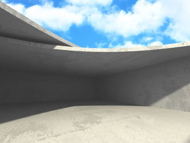 Beton oda duvar İnşaat