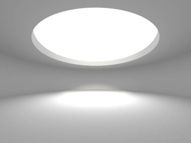 Modern beyaz mimari arka plan