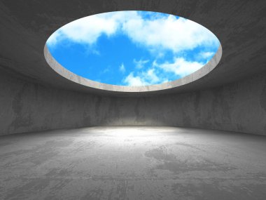 Beton oda duvar İnşaat 