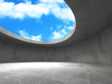 Beton oda duvar İnşaat 