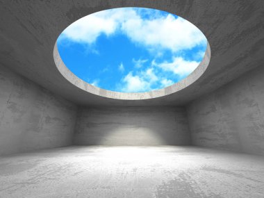 Beton oda duvar İnşaat 