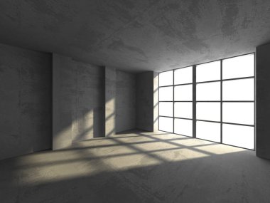 geometrik beton mimari arka plan