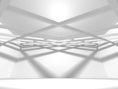 Modern beyaz mimari arka plan