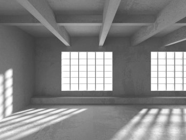 geometrik beton mimari arka plan