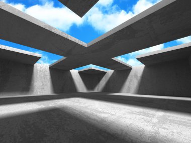 Beton oda duvar İnşaat