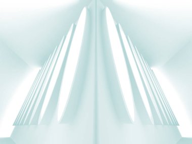 Modern beyaz mimari arka plan