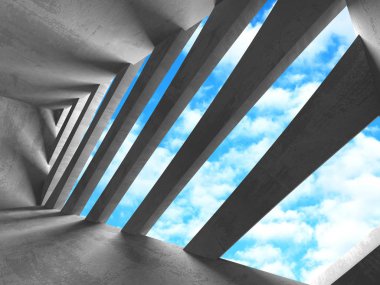 Beton oda duvar İnşaat