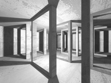 geometrik beton mimari arka plan