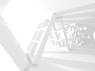 Beyaz mimari arka plan