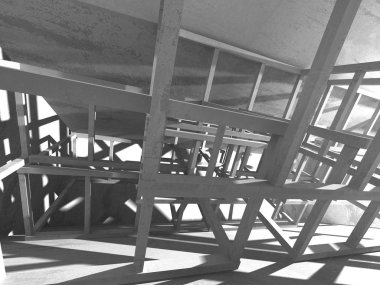 Beton mimari arka plan