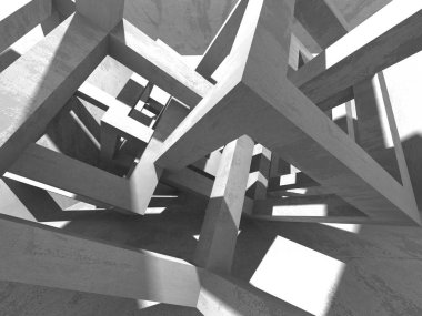 Beton mimari arka plan