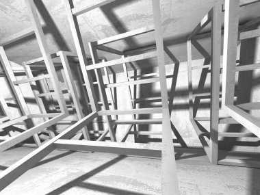  Beton paslı duvarlar.