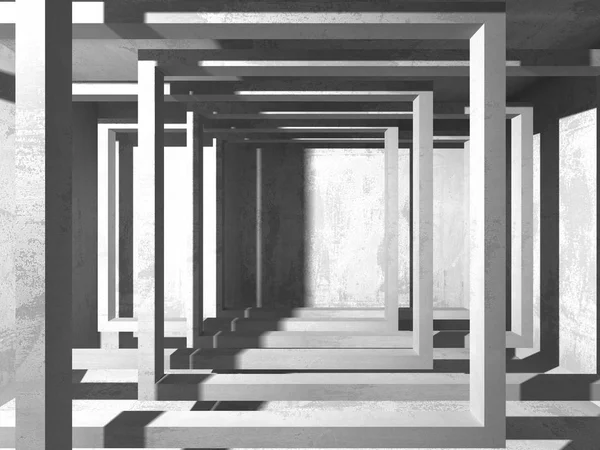어두운 콘크리트 방입니다 디자인입니다 질감된 배경입니다 렌더링 — 스톡 사진