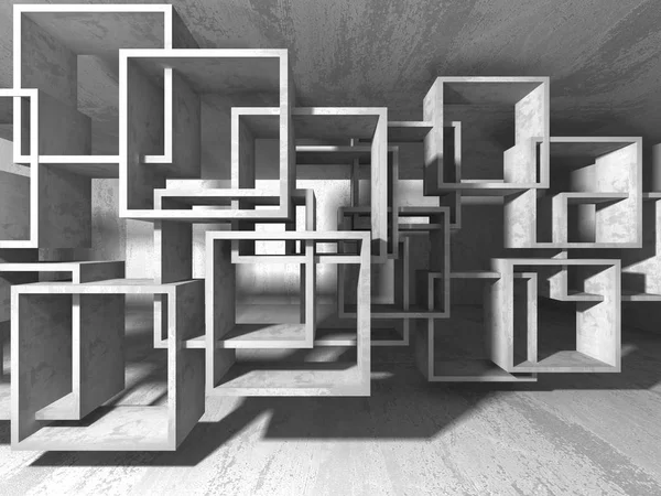 黑暗的地下室里空荡荡的房间的室内装饰混凝土墙建筑背景渲染图 图库照片 C Versusstudio 黑暗的地下室里空荡荡的房间的室内装饰混凝土墙建筑背景渲染图 图库照片 C Versusstudio