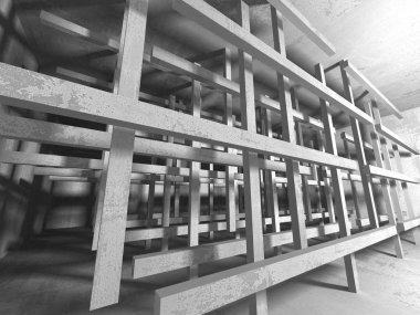 soyut geometrik beton mimari arka plan