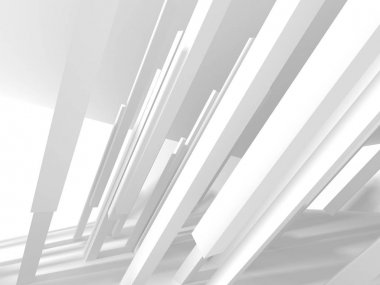 geometrik beyaz mimari arka plan