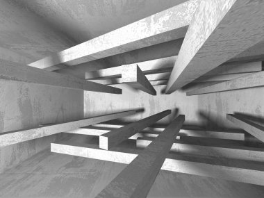 soyut geometrik beton mimari arka plan