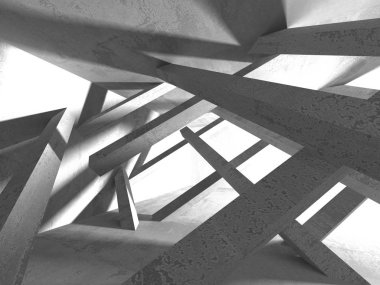 soyut geometrik beton mimari arka plan