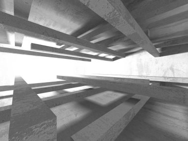 soyut geometrik beton mimari arka plan