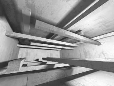 soyut geometrik beton mimari arka plan