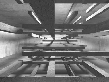 soyut geometrik beton mimari arka plan