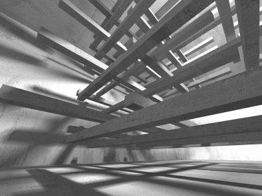 soyut geometrik beton mimari arka plan