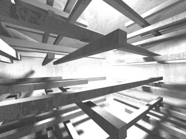 soyut geometrik beton mimari arka plan