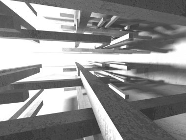 soyut geometrik beton mimari arka plan