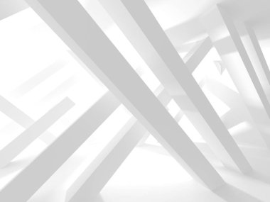 geometrik beyaz mimari arka plan