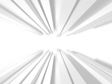 geometrik beyaz mimari arka plan