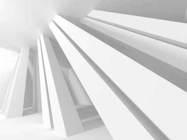 geometrik beyaz mimari arka plan