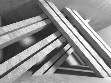 soyut geometrik beton mimari arka plan