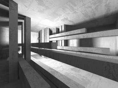 soyut geometrik beton mimari arka plan