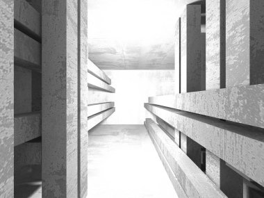 soyut geometrik beton mimari arka plan