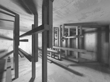 soyut geometrik beton mimari arka plan