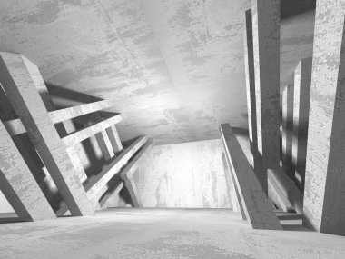 soyut geometrik beton mimari arka plan