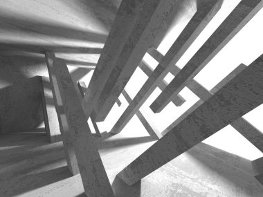 soyut geometrik beton mimari arka plan