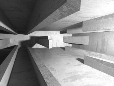 soyut geometrik beton mimari arka plan