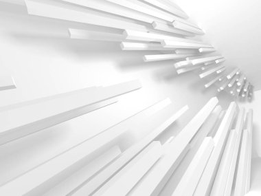 geometrik beyaz mimari arka plan